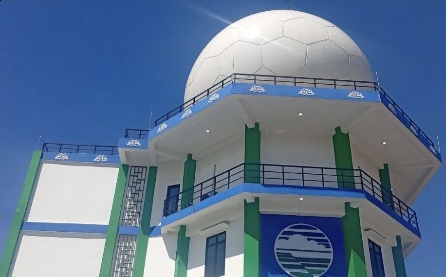 Peresmian Radar Cuaca di Cilacap