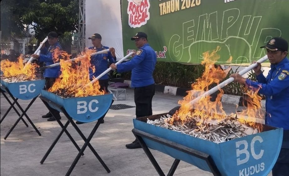 Rokok Ilegal Timbulkan Kerugian Negara