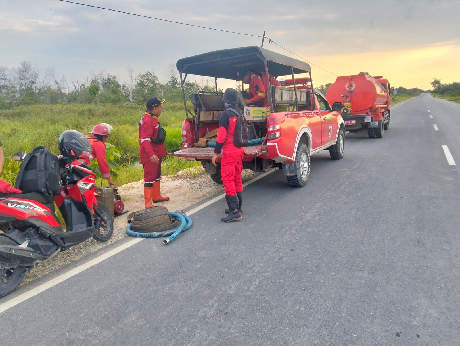 Karhutla Kembali Terjadi di Pekanbaru, Satu Hektare Lahan Gambut di Air Hitam Terbakar