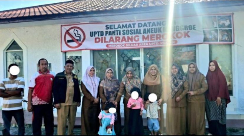 Ayah Tinggalkan Keluarga, Dinsos Banda Aceh Beri Perlindungan Tiga Anak di Rumah Singgah