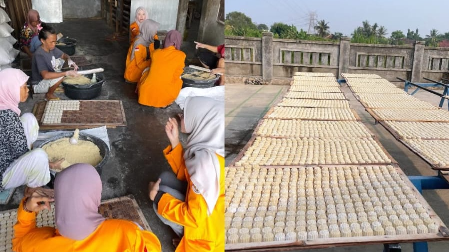 Mahasiswa KKM UPG Kelompok 43 Dampingi UMKM Lestarikan Kue Tradisional Khas Banten di Kasemen