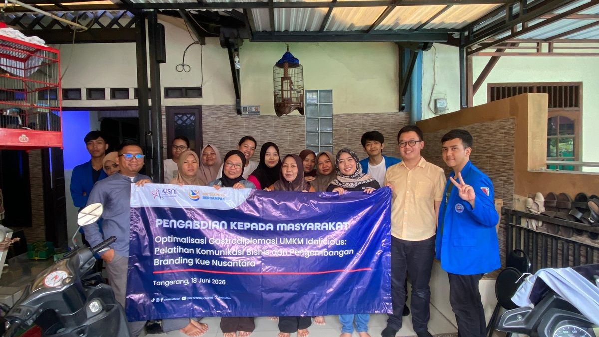 USNI Latih UMKM Kuliner Menjadi Duta Gastrodiplomasi Indonesia