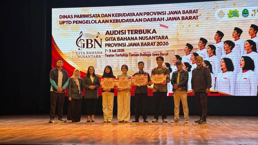 Empat Putra-Putri Terbaik Wakili Jawa Barat di Audisi Gita Bahana Nusantara 2026