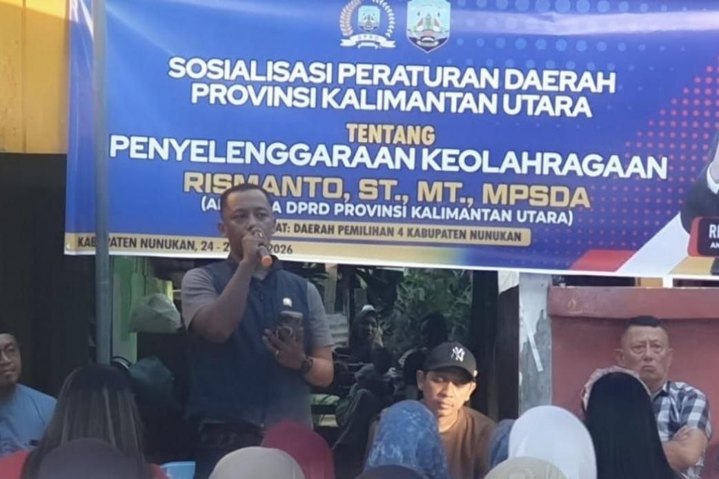 Serap Aspirasi Warga Nunukan, Rismanto Kenalkan Perda Keolahragaan dan Pendidikan