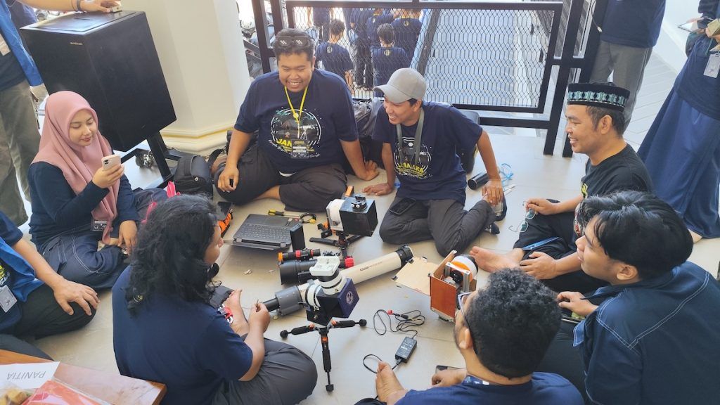 Observatorium Itera Kenalkan Teleskop DIY Buatan Sendiri di Ajang Nasional