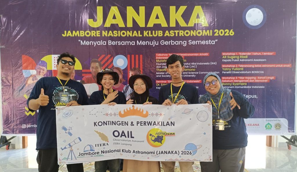 Observatorium Itera Kenalkan Teleskop DIY Buatan Sendiri di Ajang Nasional