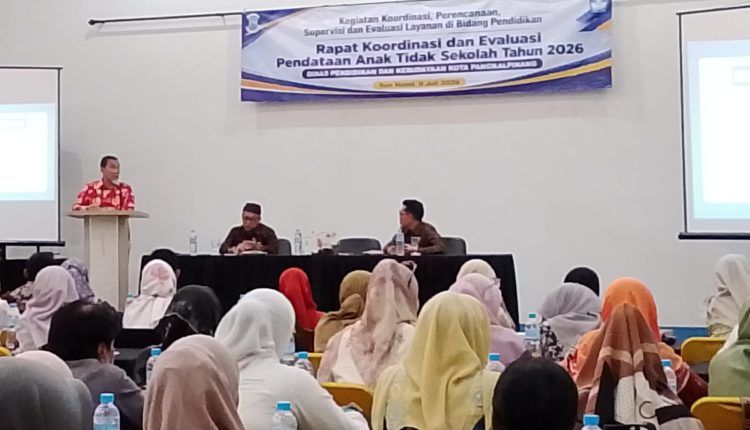 Gelar Rakor, Disdikbud Catat 400 Anak Tidak Sekolah Tahun 2026 di Kota Pangkalpinang