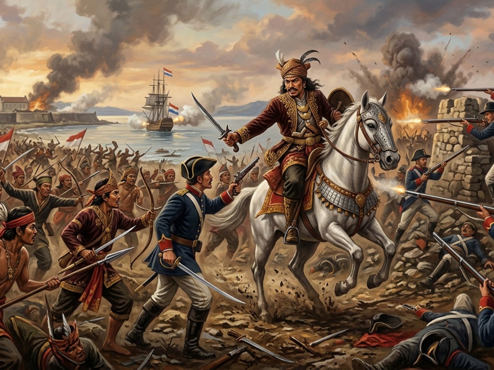 Fakta Sejarah! Begini Perjuangan Sultan Hasanuddin dari Makassar dalam Mempertahankan Kemerdekaan di Sulawesi Selatan