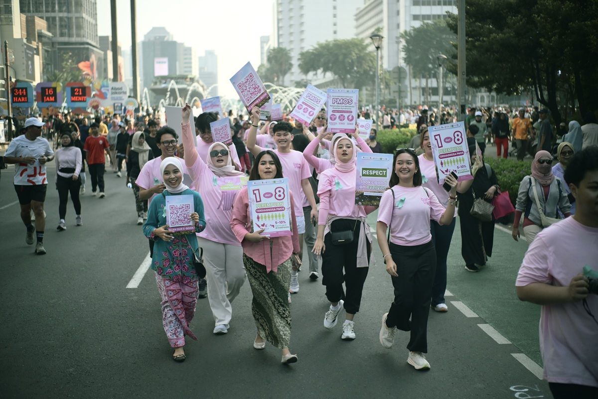 Lewat Fun Walk, Daraloka Ajak Masyarakat Kenali PMOS dan Pentingnya Kesehatan Hormonal Perempuan