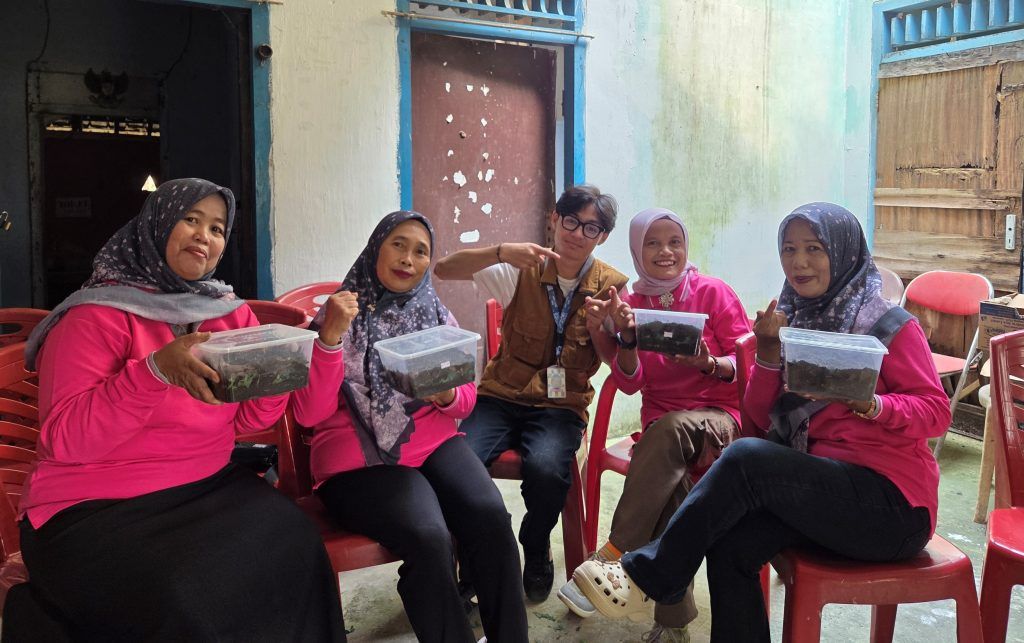 Mahasiswa Itera Bangun Pojok Kompos, Sulap Sampah Jadi Pupuk untuk Warga
