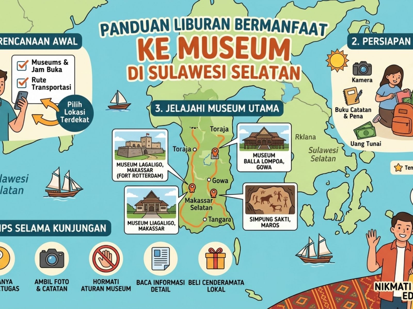 Jangan Cuma ke Pantai! Panduan Liburan Bermanfaat dengan Mengunjungi Museum Perjuangan di Sulawesi Selatan