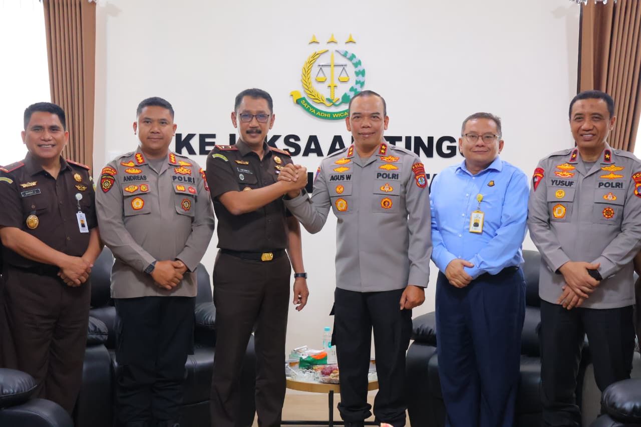 Jaga Kamtibmas dan Kepastian Hukum, Polda-Kejati Kaltara Perkuat Soliditas