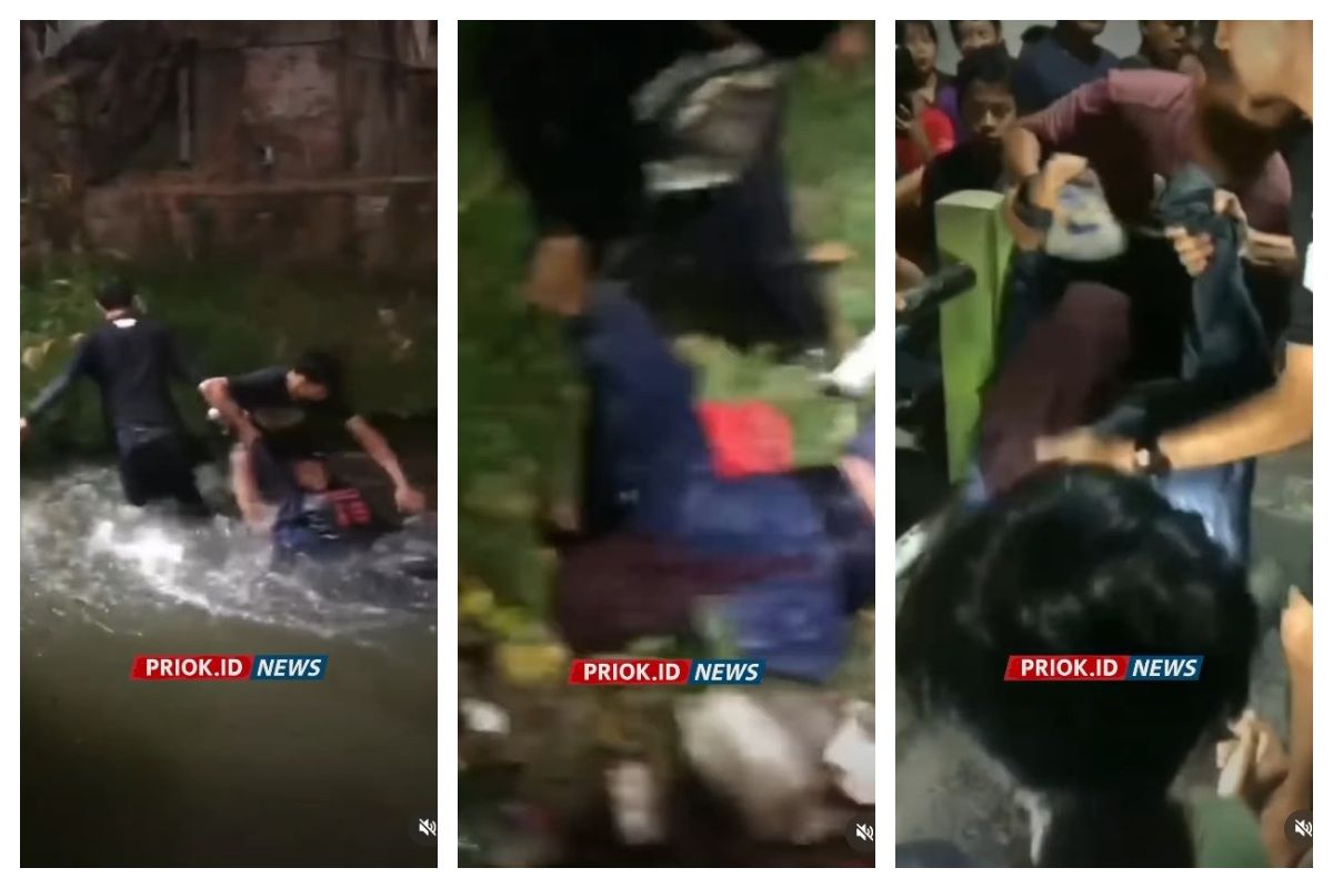 Viral Aksi Dramatis Wanita Pencuri di Jakut, Ceburkan Diri Hingga Pura-Pura Pingsan