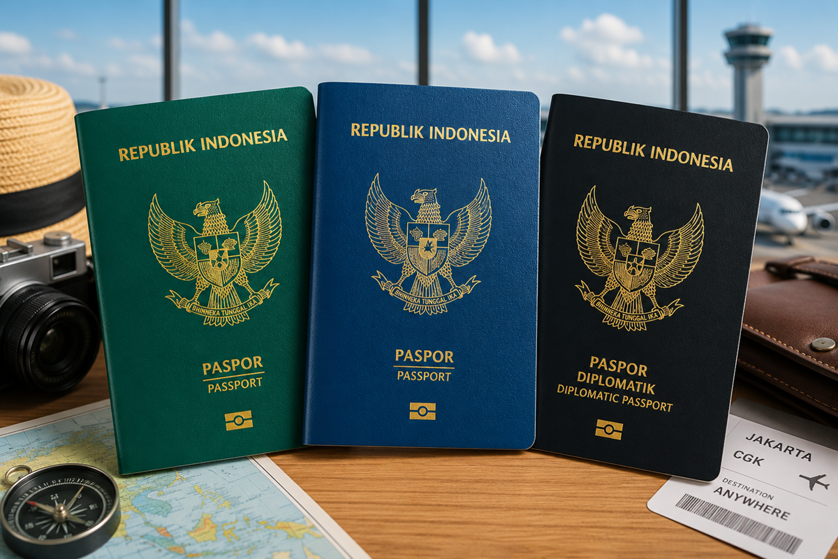 Jangan Salah Paham! Ini 3 Arti Warna Sampul Paspor Indonesia yang Wajib Kamu Tahu
