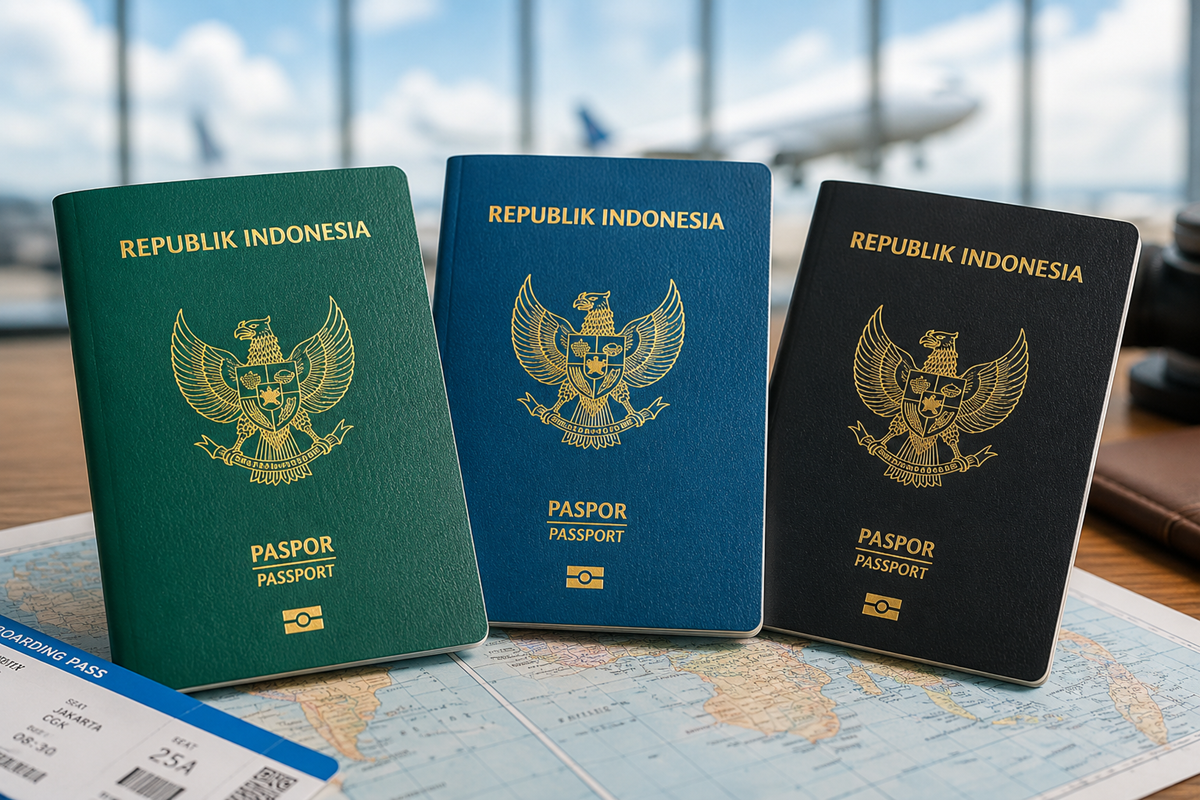 Jangan Salah Paham! Ini 3 Arti Warna Sampul Paspor Indonesia yang Wajib Kamu Tahu