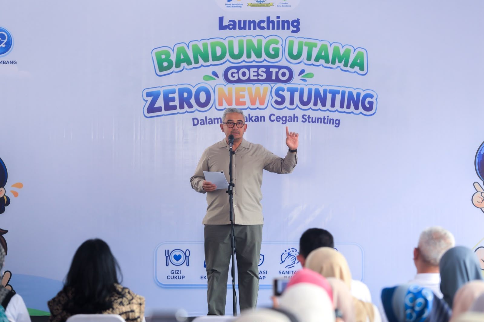 Stunting Kota Bandung Masih 22,8 Persen, Pemkot Luncurkan Program Zero New Stunting