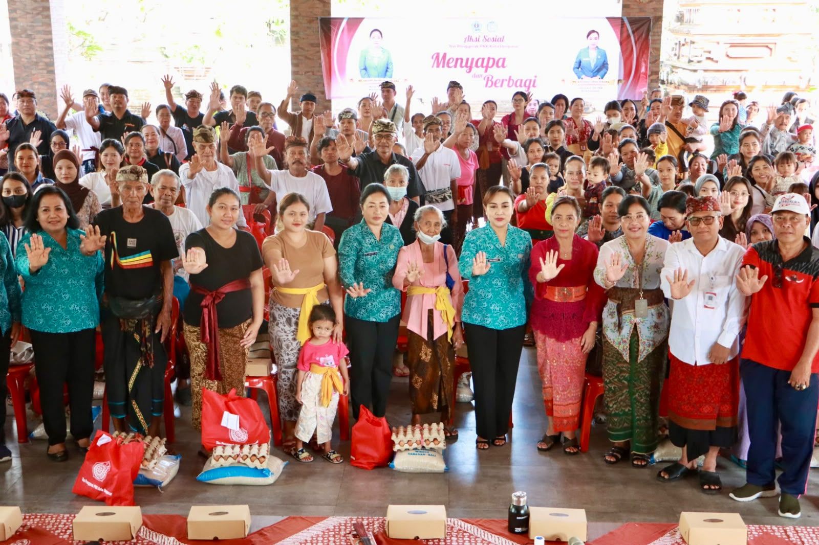 Cegah Stunting, Pemkot Denpasar Salurkan 236 Paket Bantuan Bergizi untuk Lansia, Ibu Hamil, dan Balita