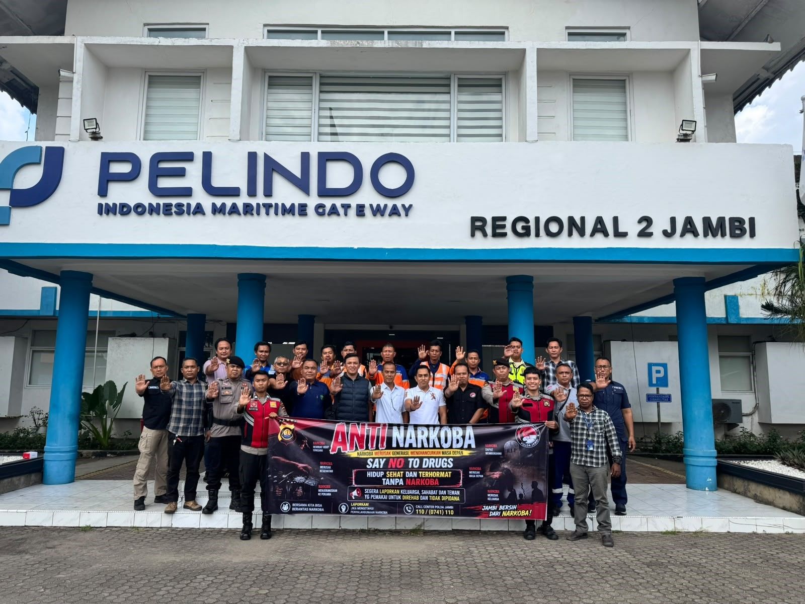 Ops Antik Siginjai 2026: Personel Gelar Sosialisasi dan Deteksi Dini di PT Pelindo Jambi