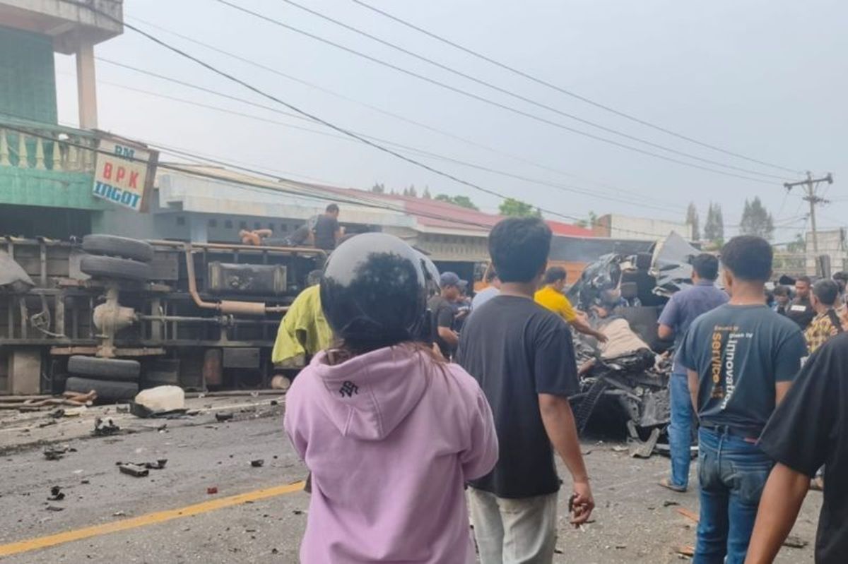 Polisi Sudah Amankan Sopir yang Diduga Jadi Penyebab Kecelakaan Maut di Sibolangit