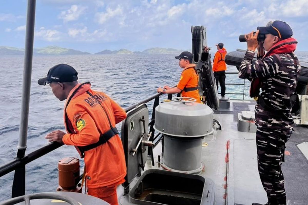 Tim SAR Gabungan Perluas Area Pencarian Korban Kapal Tenggelam di Sulsel