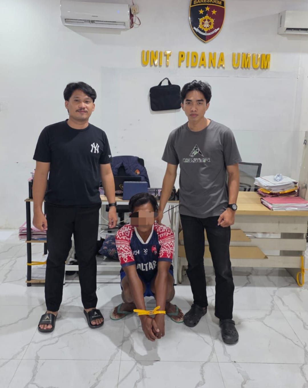 Jejak CCTV Ungkap Pencurian Alat Berat di Tarakan, Satreskrim Ringkus Pelaku