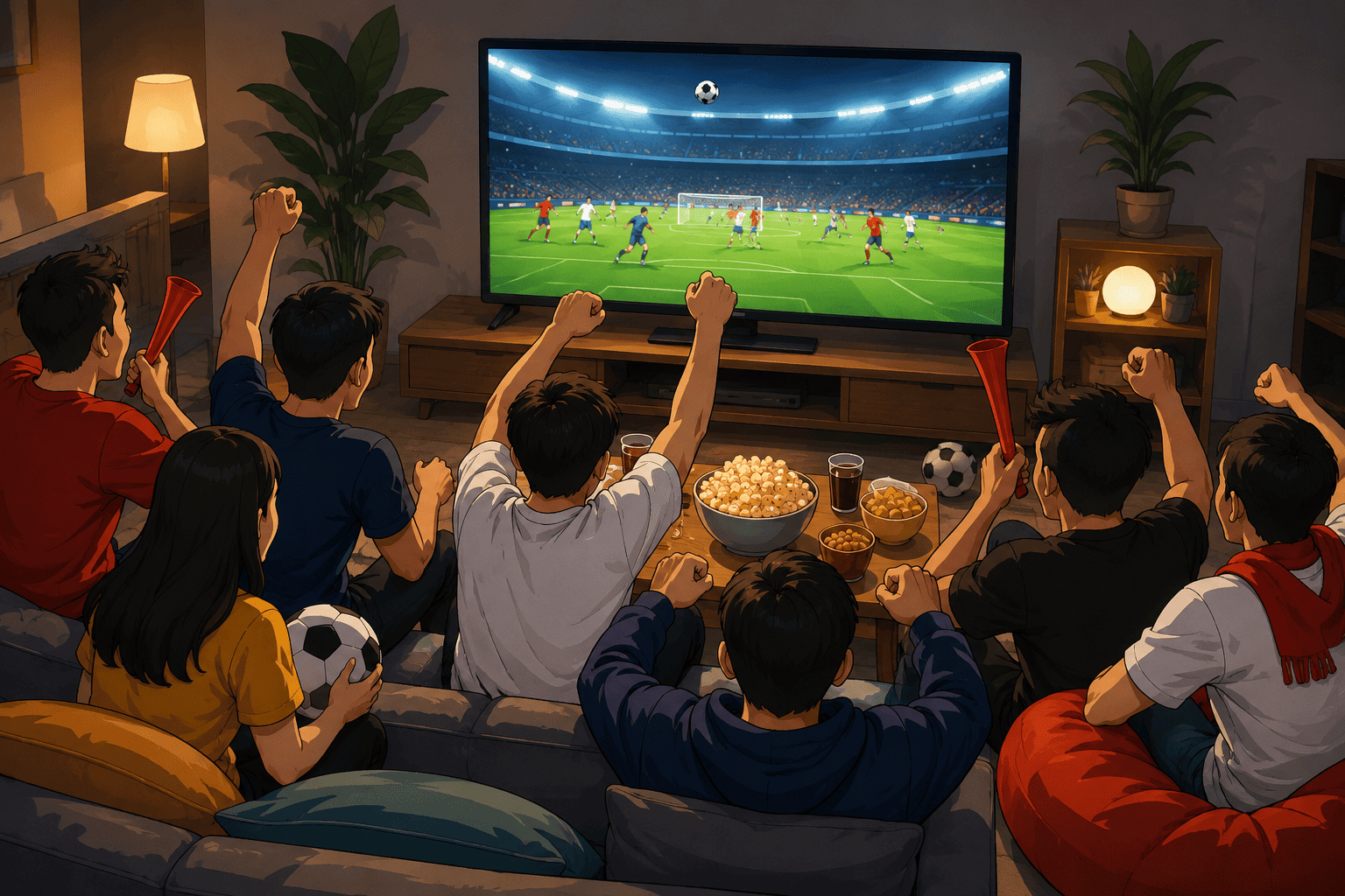 Final Piala Dunia 2026, Yonif 754 Mimika Fasilitasi Nobar Hingga Adakan Doorprize