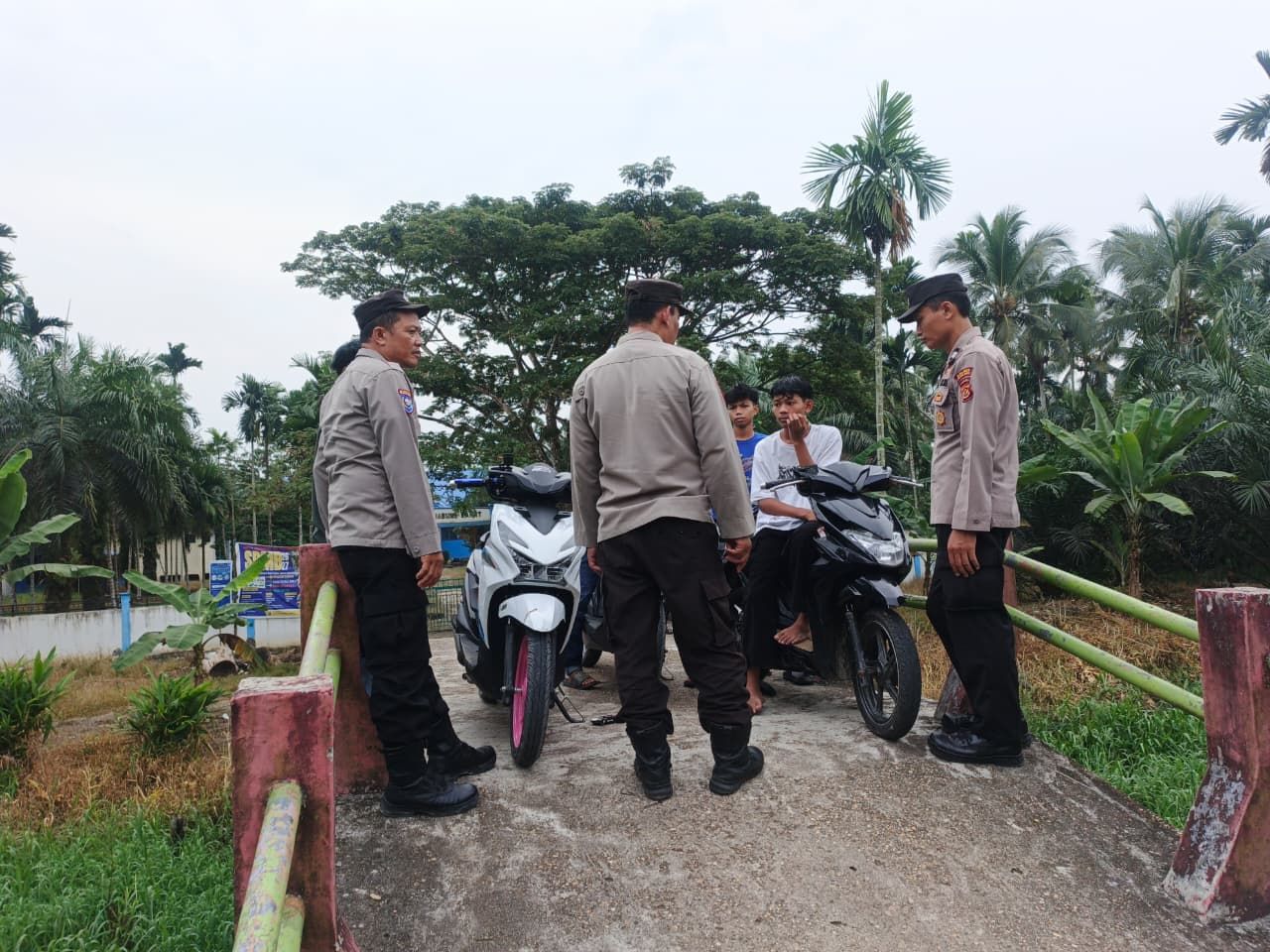 Tekan Kenakalan Remaja dan Geng Motor, Satbinmas Polres Tanjab Barat Gencarkan Edukasi Kamtibmas
