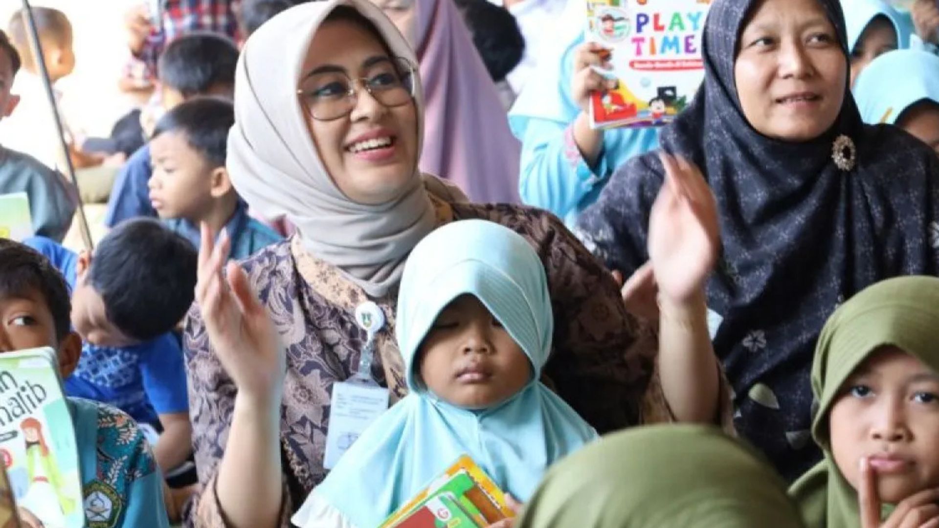 Kegiatan Kumpul Bareng Dilakukan Santri Penghafal Qur an dan Orang tua di Solo