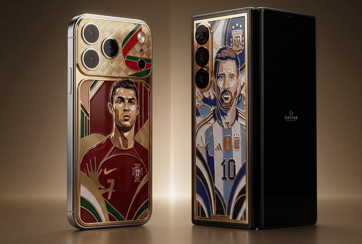 Cuma Buat Sultan! Galaxy Z Fold 8 dan iPhone 17 Pro Edisi Kustom Messi-Ronaldo Meluncur Seharga Rp200 Juta