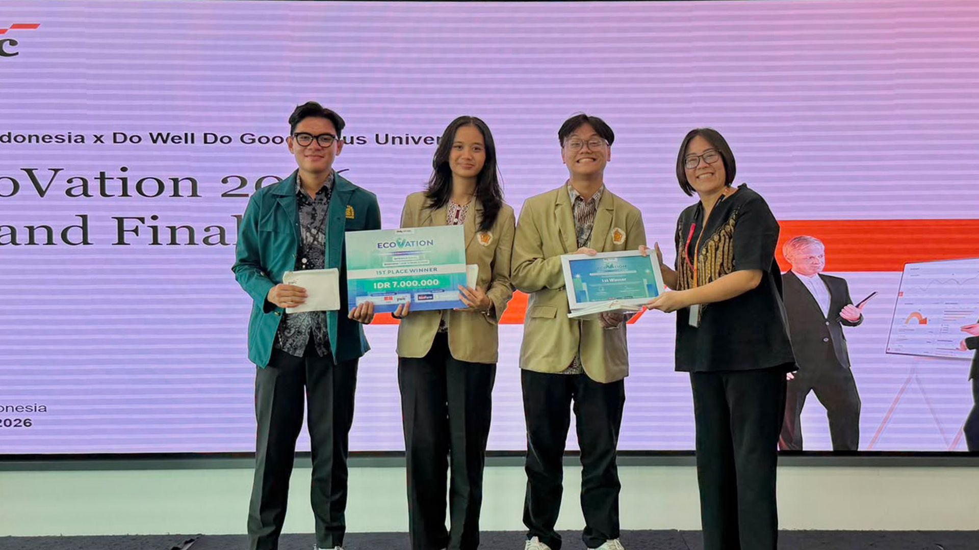 Bawa Solusi Tata Kelola Nikel RI, Tim Gabungan UGM dan ITB Gelar Juara EcoVation