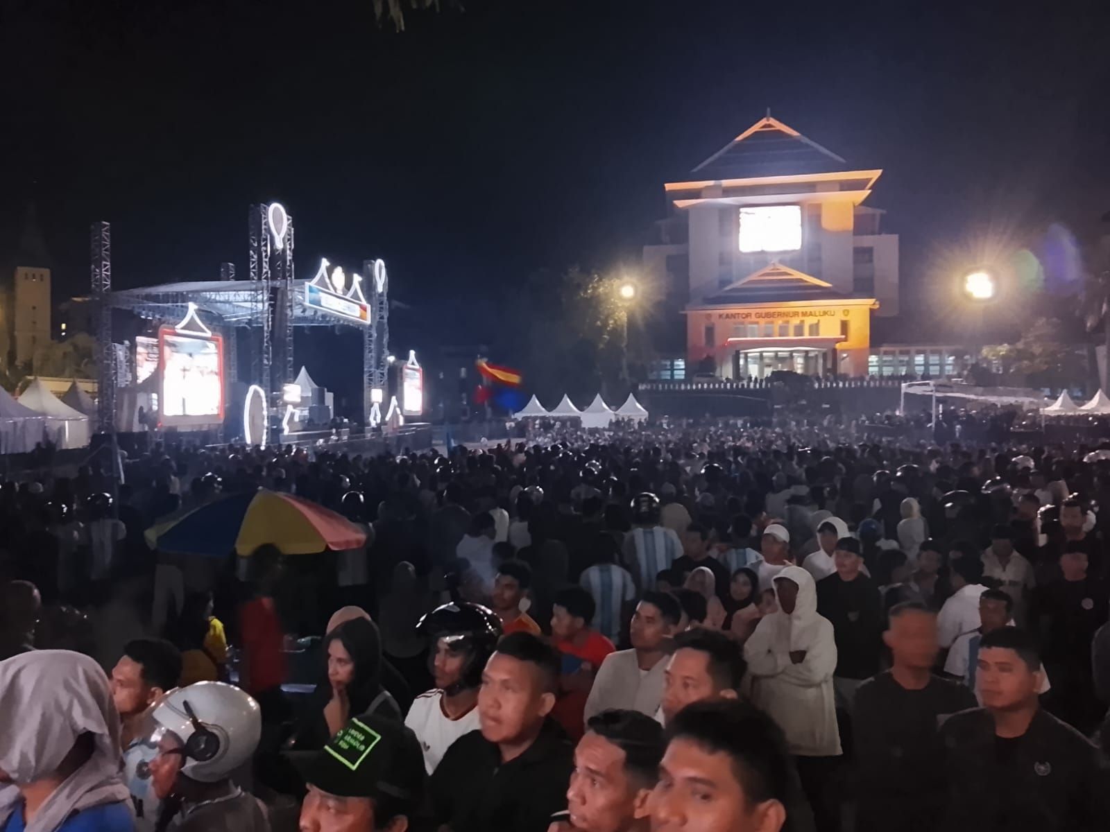 Gubernur Maluku Tutup Festival Rakyat Nusantara Lewat Nobar Final Bola Gembira 2026 di Ambon