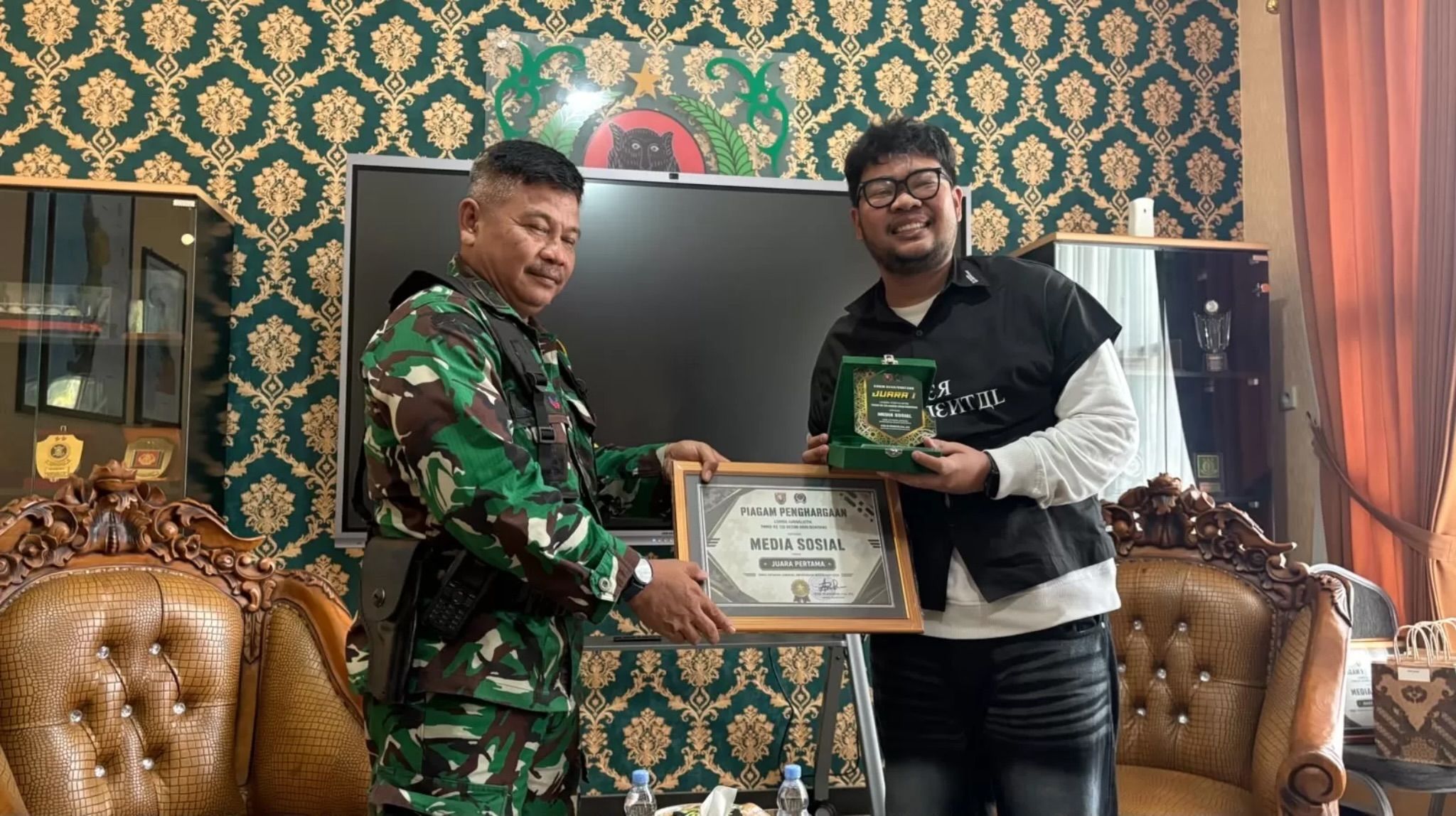 Kodim 0908 Bontang Nobatkan Bontangku Sebagai Juara Pertama Lomba TMMD Kategori Media Sosial