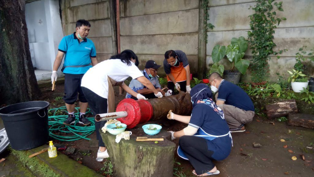 Merawat Memori Perjuangan Melalui Konservasi Meriam Bersejarah Zaman Penjajahan di Narmada