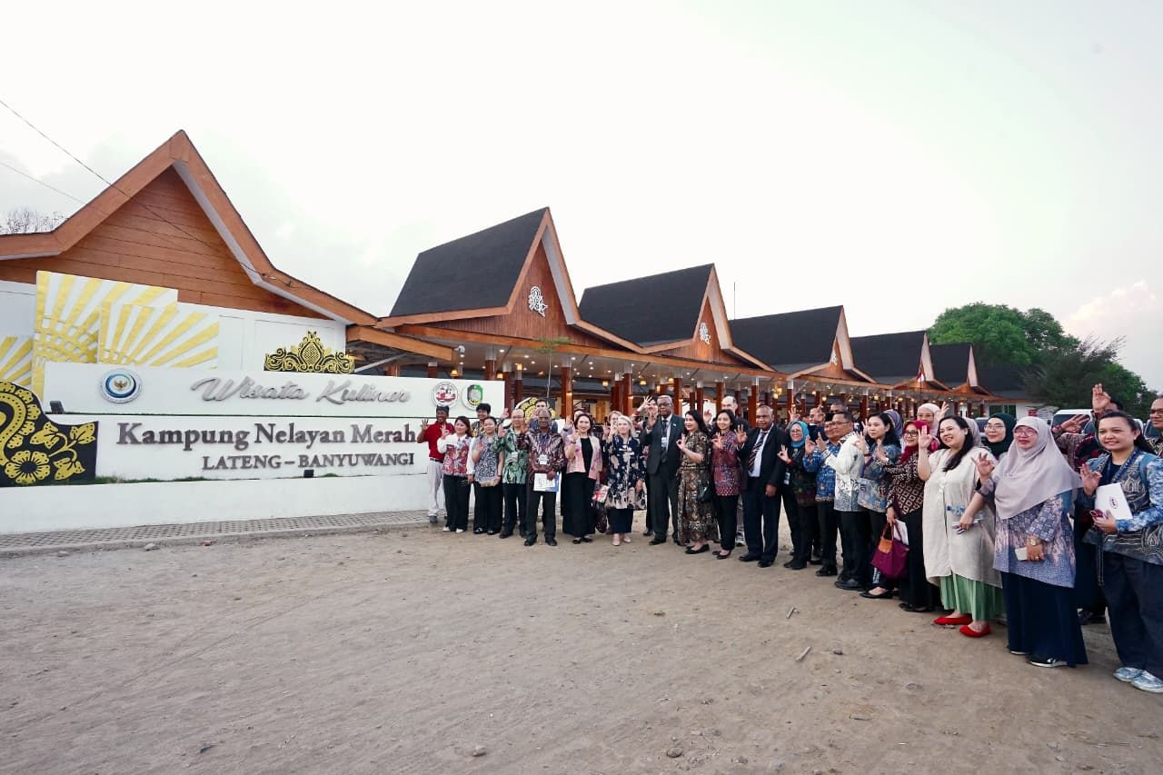 Koperasi Nelayan Merah Putih Banyuwangi Jadi Percontohan ASEAN ID Blue, Delegasi Internasional Kagum dengan Wisata Kuliner Pesisir