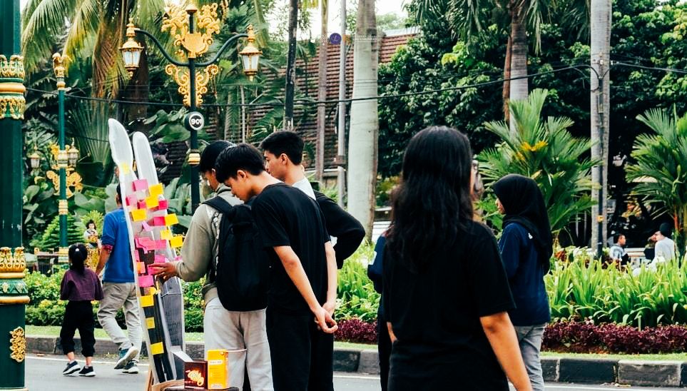 Mahasiswa UMM Hadirkan Brand Activation Berkonsep Blind Box Dating yang Interaktif