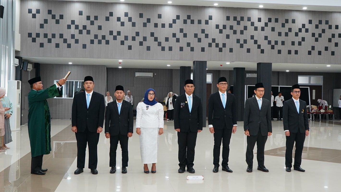 Rektor Itera Lantik Wakil Rektor dan Pejabat Baru Periode 2026-2030