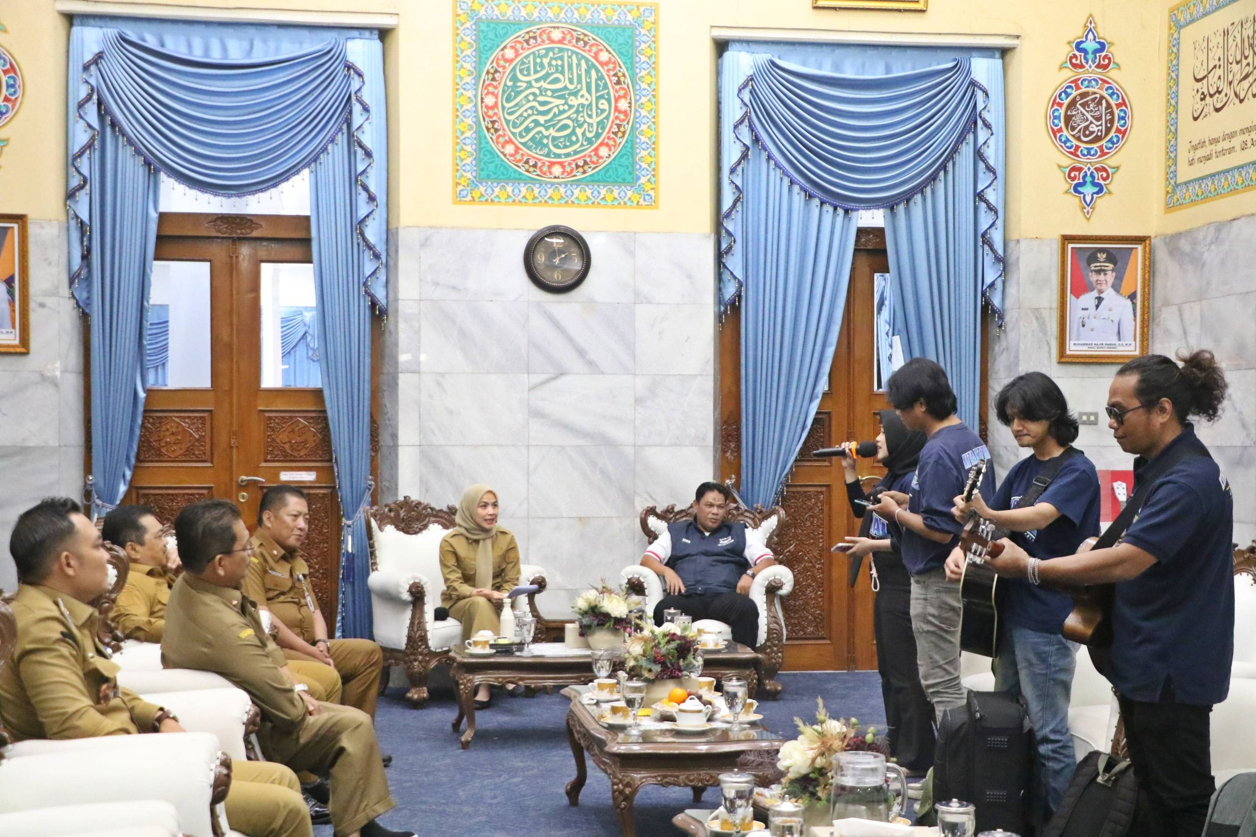 Bupati Serang Apresiasi Komunitas Musik Jalanan, Beri Motivasi Berkarya dan Berinovasi