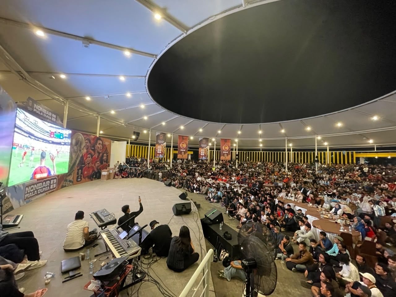 Ribuan Warga Padati Nol Kilometer Banjarmasin: Intip Kemeriahan Nobar Final Piala Dunia 2026 Bersama Gubernur Kalsel