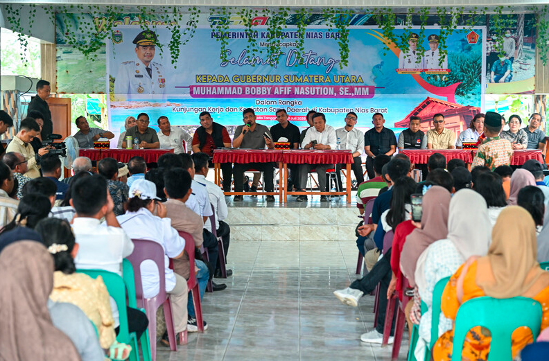 Lewat Program SADA, Bobby Nasution Jawab Aspirasi Warga Nias Barat Satu per Satu