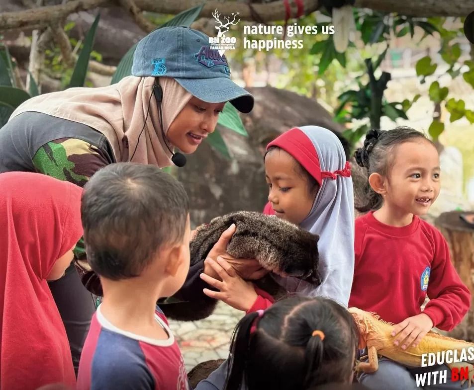 Serunya Wisata Edukasi di Kebun Binatang BN Zoo Sungailiat, Ini Fasilitas Lengkapnya