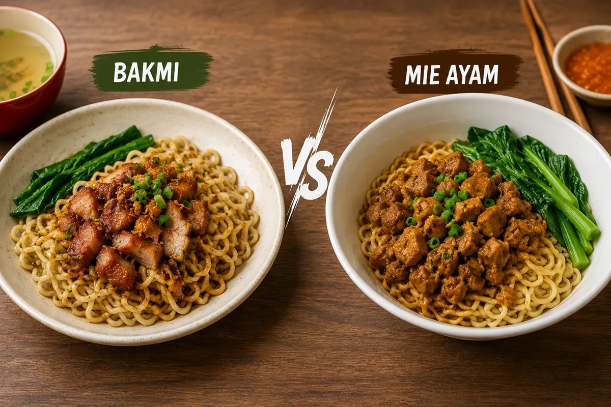 Perbedaan Bakmi dan Mie Ayam, Ternyata Bukan Cuma soal Topping