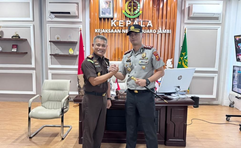 Kapolres Muaro Jambi Silaturahmi ke Kejari, Komitmen Perkuat Sinergi Antar APH