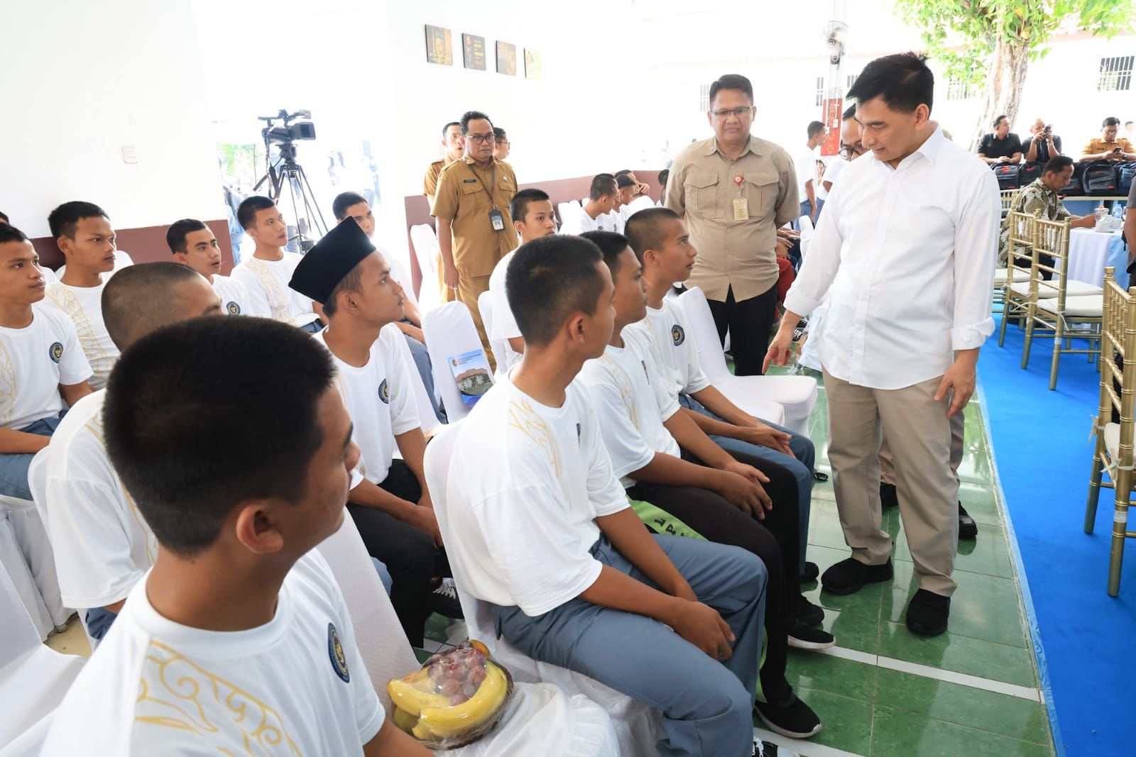 Wagub Banten Sampaikan Pelaksanaan Program Sekolah Gratis ke Kepala Staf Kepresidenan