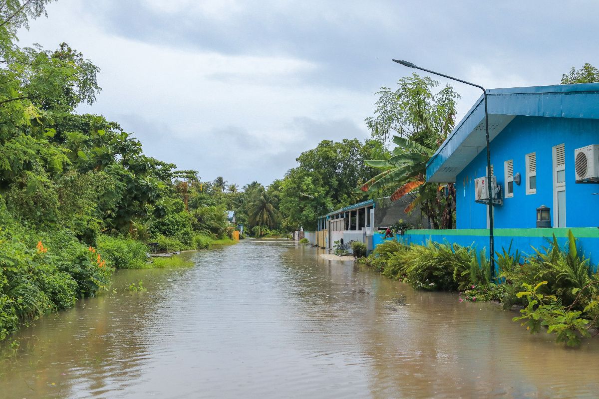Hujan 1 Malam, Banjir Bandang Melanda Sejumlah Titik di Sangihe