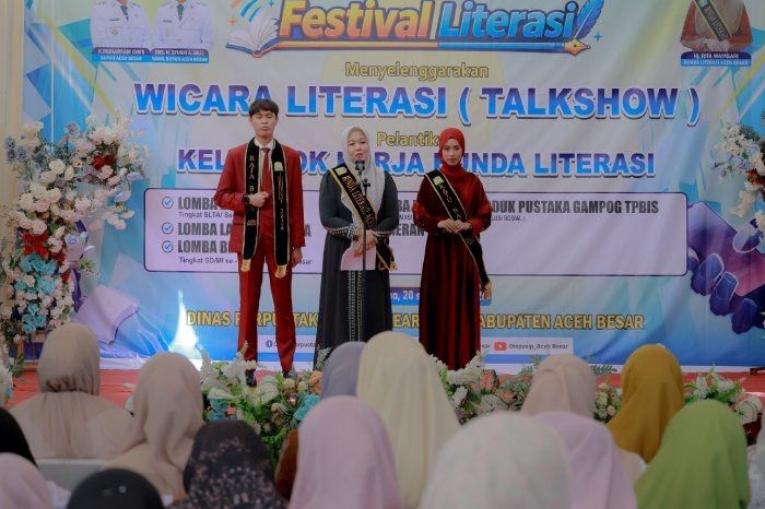 Bunda Literasi Aceh Besar: Literasi Harus Jadi Budaya, Bukan Sekadar Seremoni