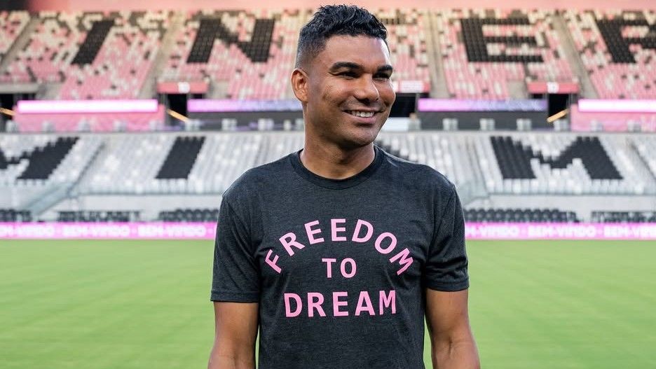 Dari Rival Jadi Kawan, Casemiro Resmi Bersatu dengan Lionel Messi di Inter Miami
