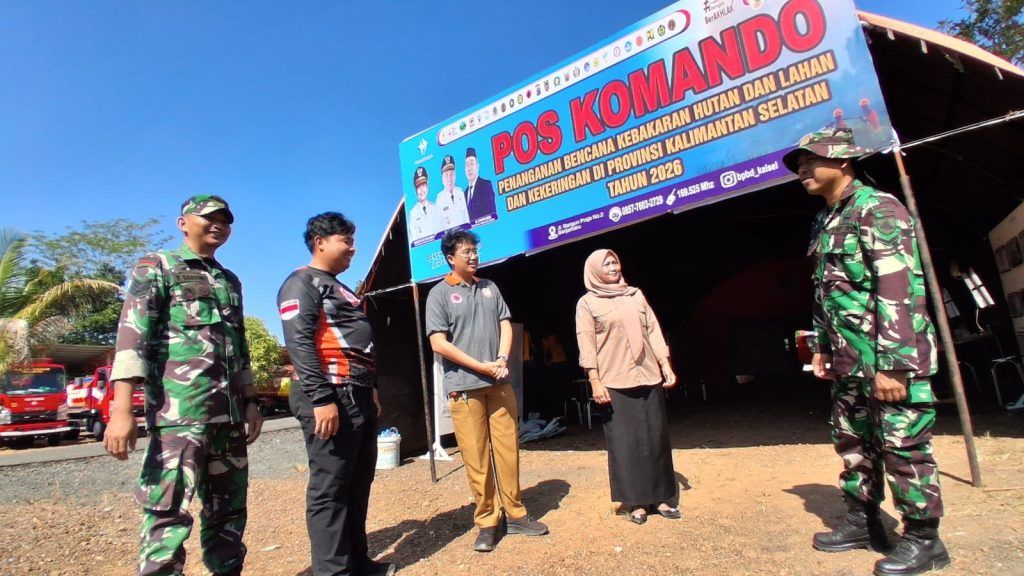 BPBD Kalsel Siapkan 14 Pos Lapangan Karhutla: Amankan Bandara Syamsudin Noor dan Wilayah Prioritas