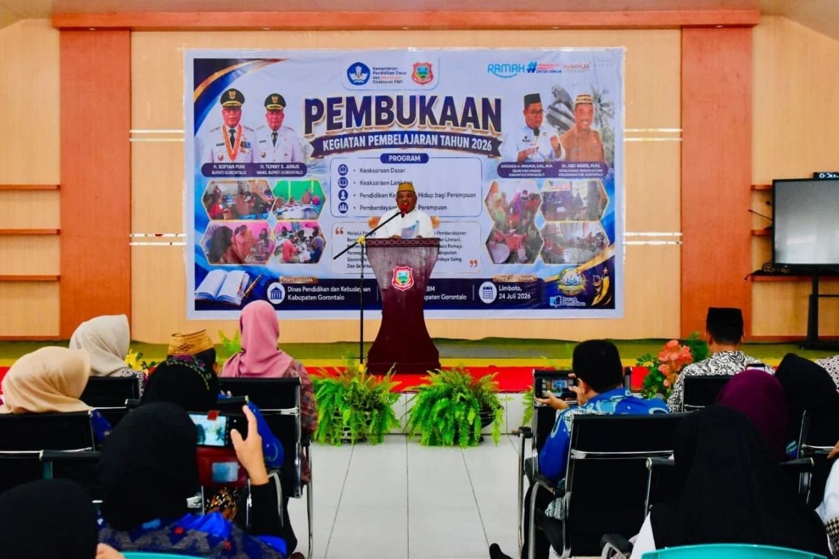 Dongkrak Kualitas SDM, Pemkab Gorontalo Kucurkan Rp1,7 Miliar untuk Pendidikan Nonformal