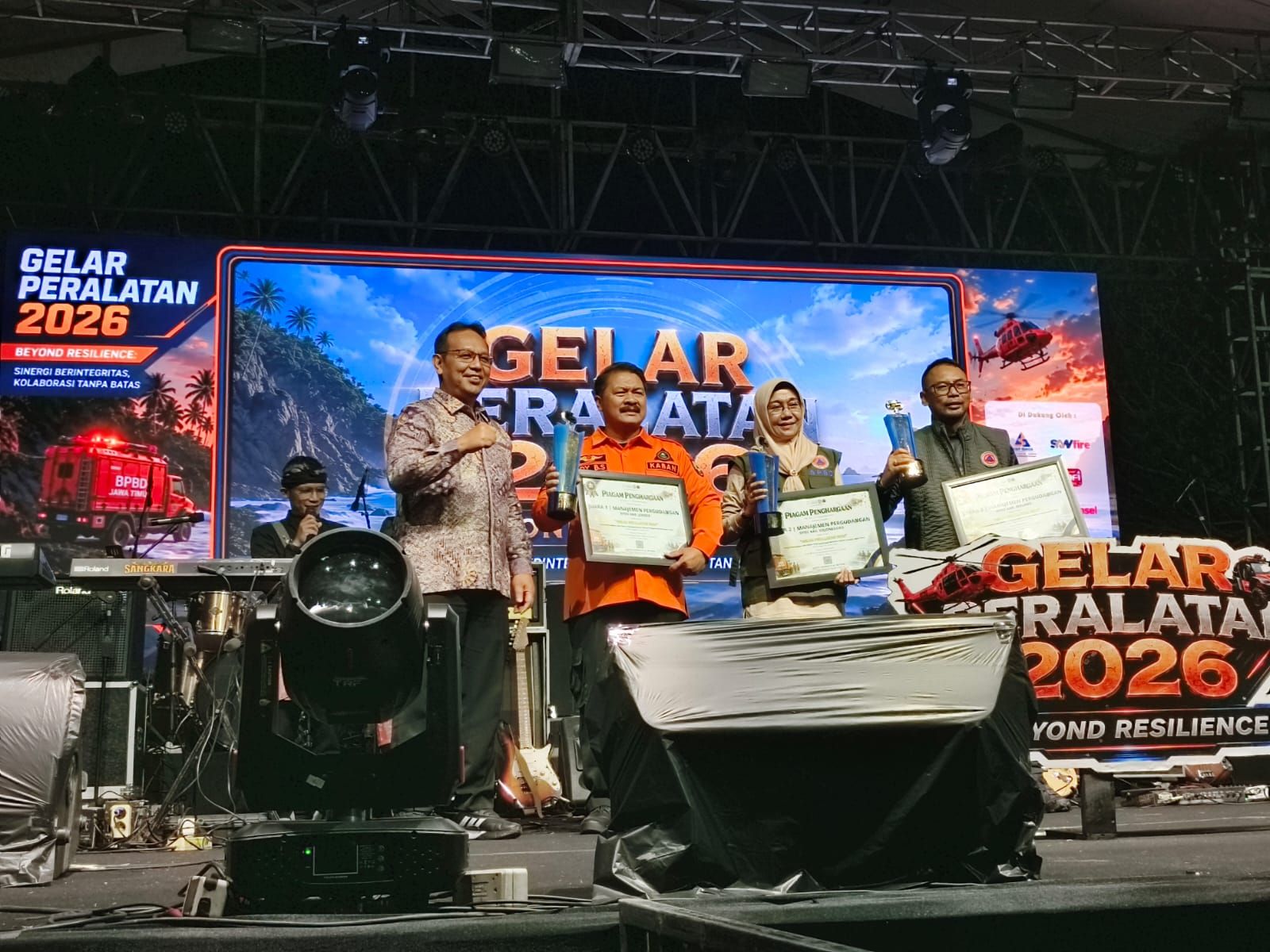 TRC BPBD Jember Raih Juara Umum Lomba Penanggulangan Bencana se-Jawa Timur 2026
