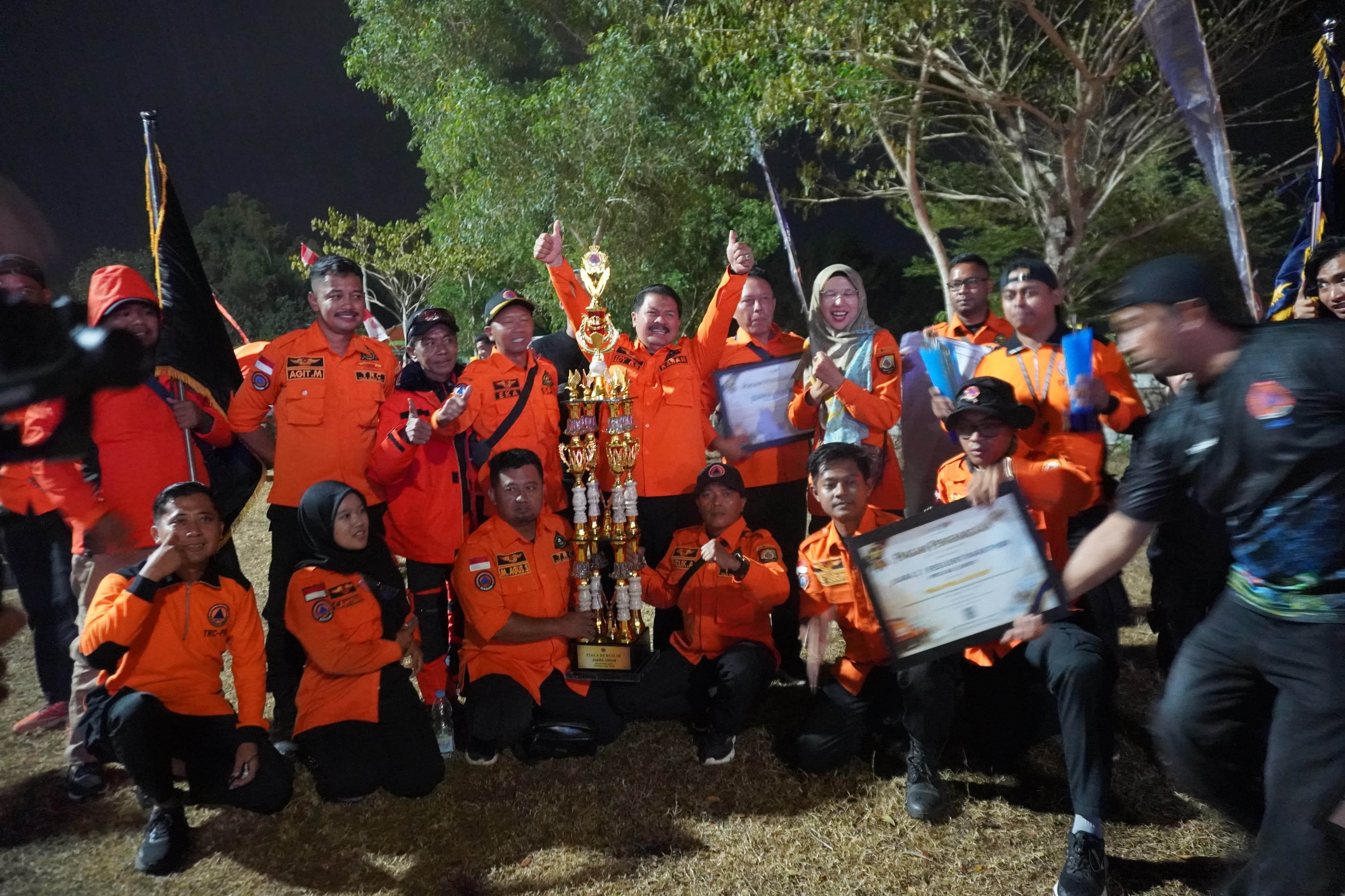 TRC BPBD Jember Raih Juara Umum Lomba Penanggulangan Bencana se-Jawa Timur 2026